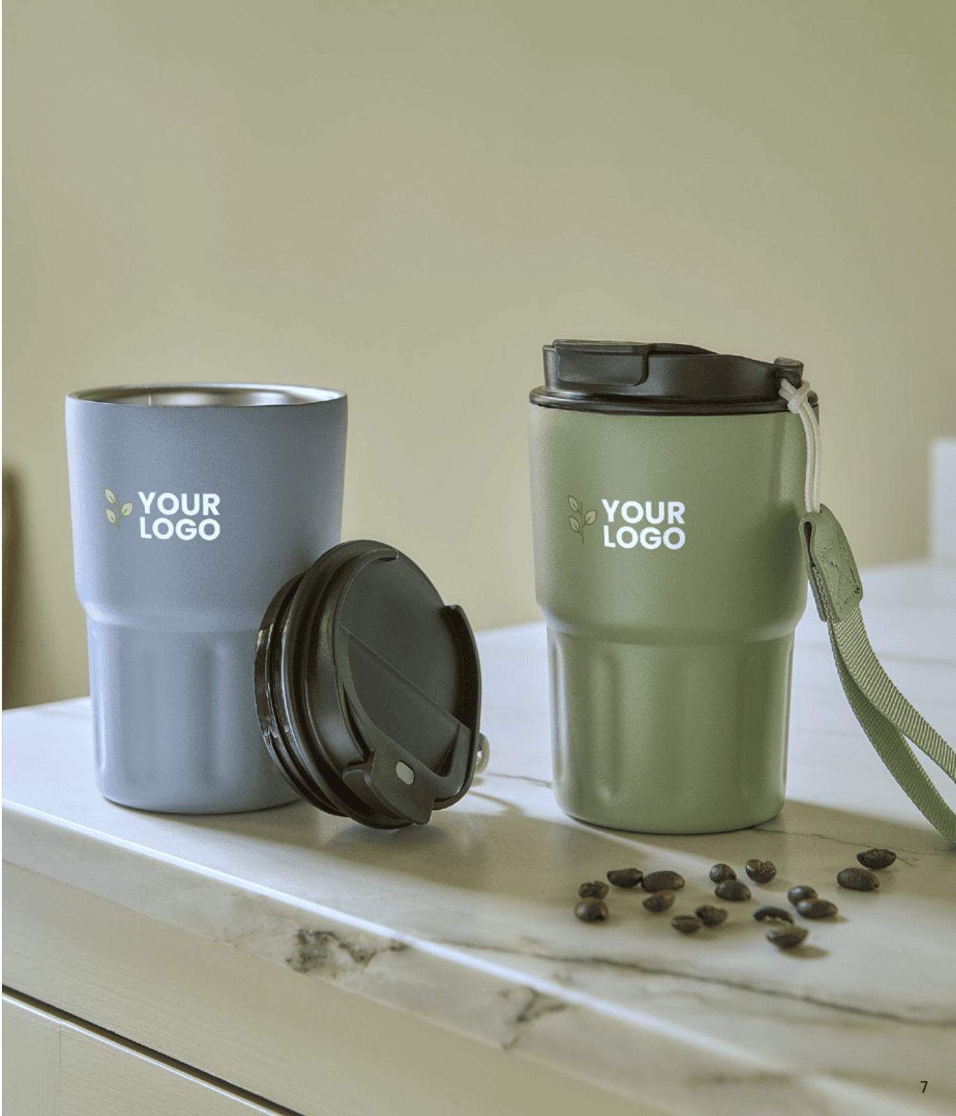 YourLogo.uk image of branded bottles and mugs