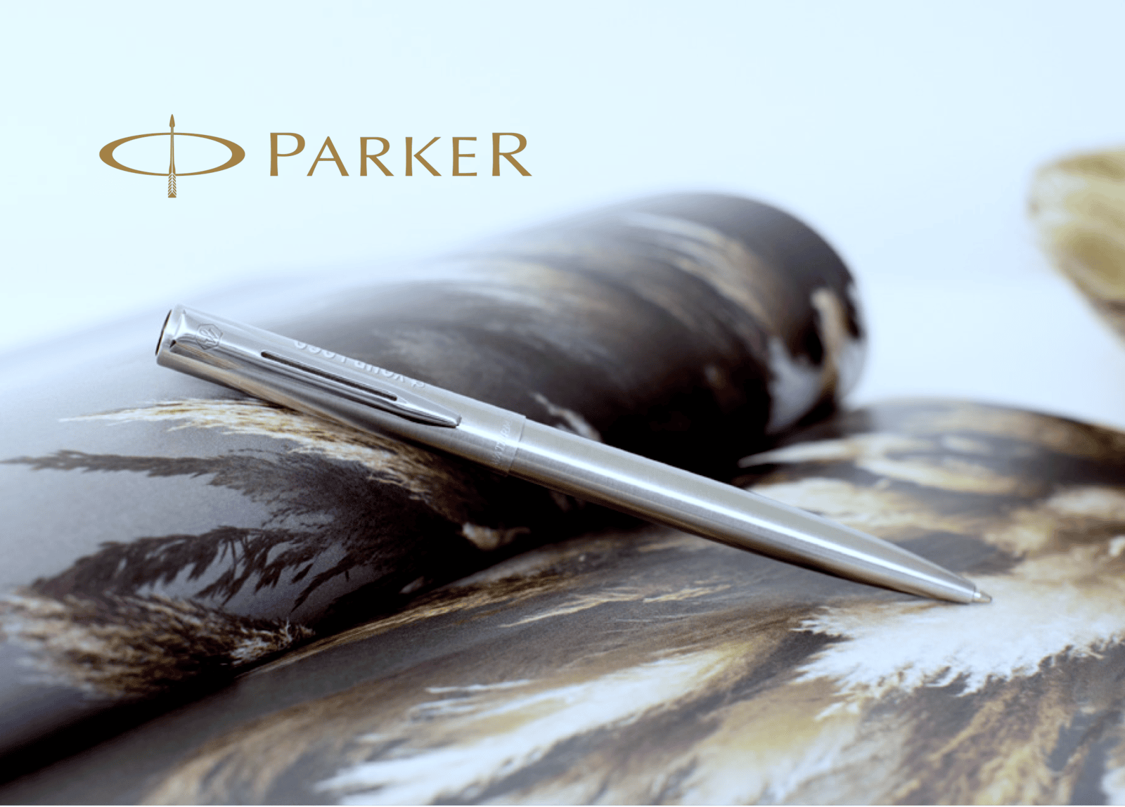 YourLogo.uk image of branded Parker pens