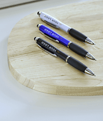 YourLogo.uk image of branded pens